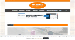 Desktop Screenshot of marbellainformacion.com